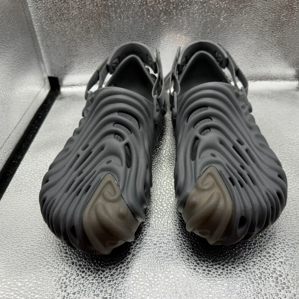 Size 11 Crocs Pollex Clog Mens Niagara Grey New Salehe Bembury 207393-1MA